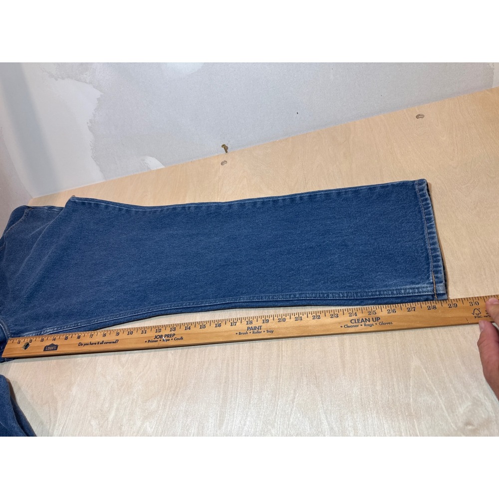 Vintage L.L.Bean Women's Jeans 14 Regular Original Fit Blue Denim Straight Leg - Picture 6 of 8
